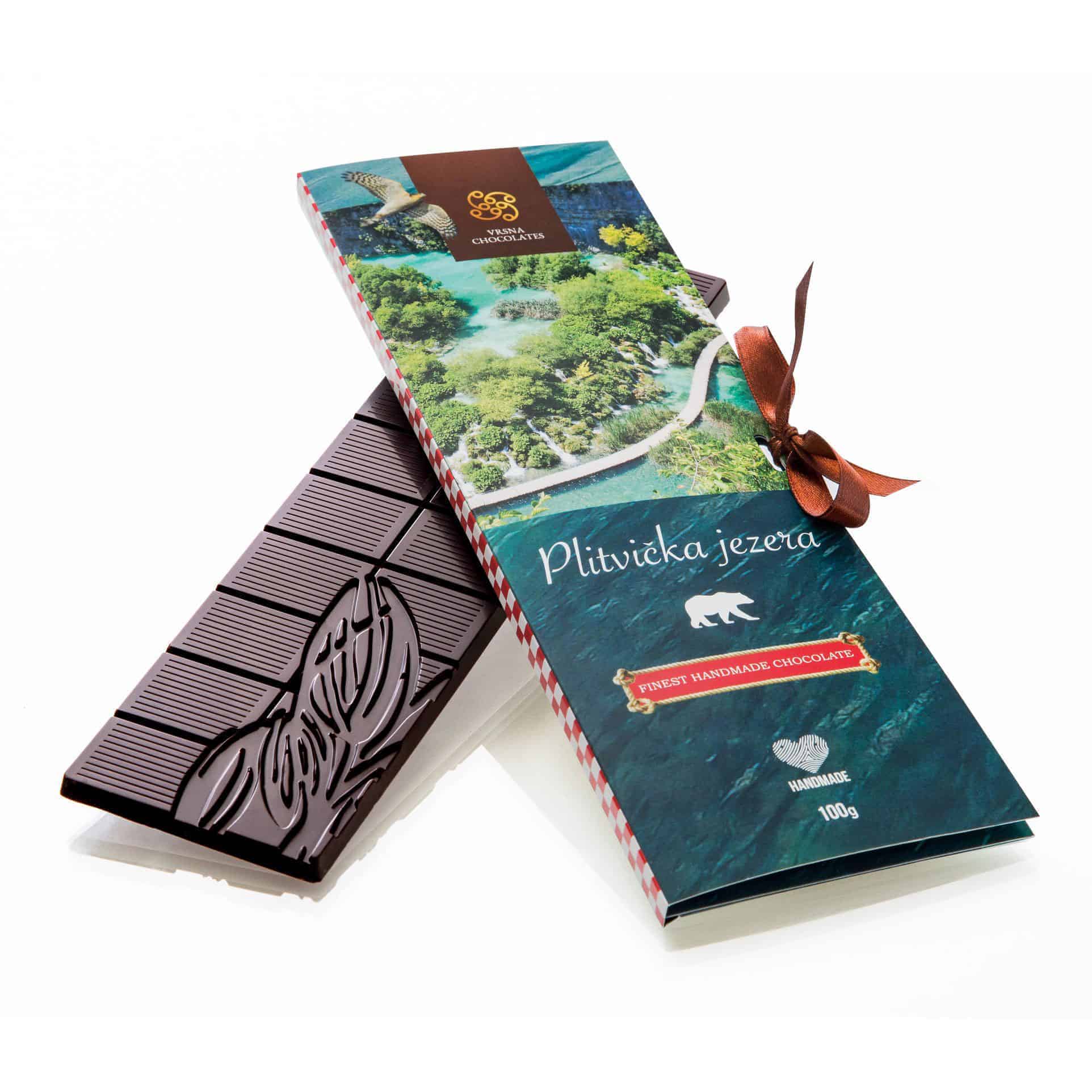 Plitvice Lakes Dark 54% Bar 100g