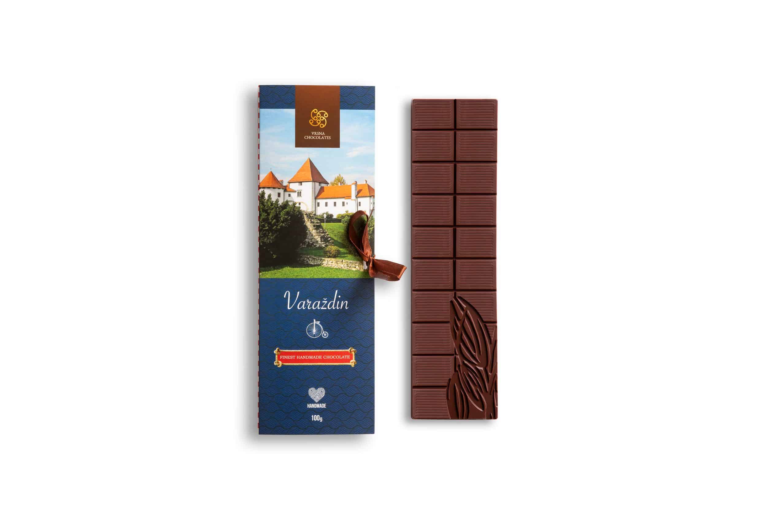Varaždin Dark 54% Bar 100g - Image 2