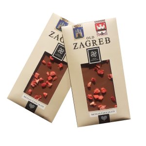 Old Zagreb, mliječna s jagodom, 75g