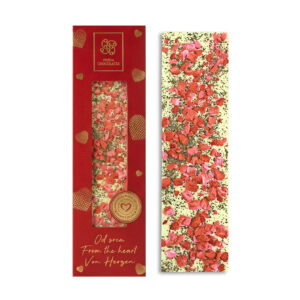 Seal of Love Chocolate with Strawberry and Mint, 100g