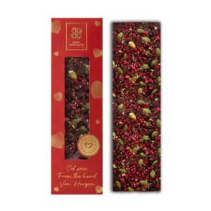 Čokolada sa zlatom i malinom - Valentinovo